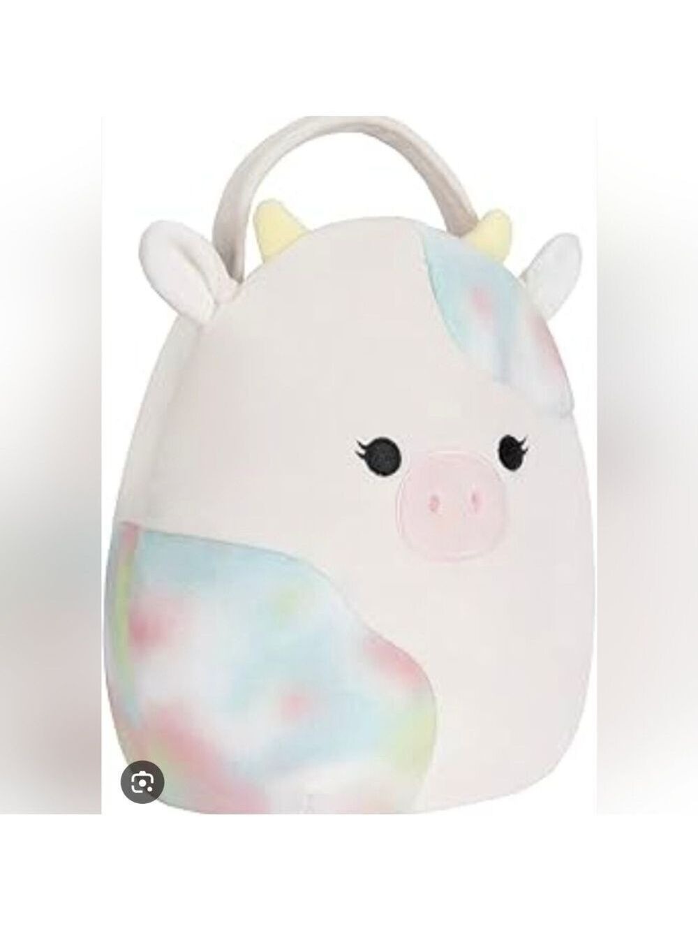 Squishmallows Candess Cow Kids Easter Basket